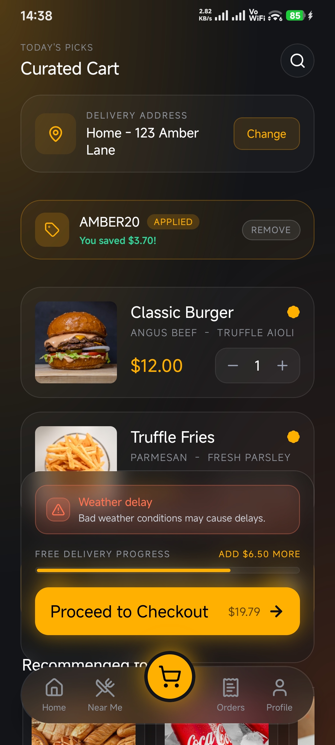 Delicious food